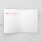 ハッピートラベル折りたたみグリーティングカード カード (内部)