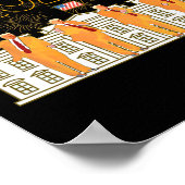 ハッピートランプイヤーパーティー2025ホワイトハウスニュープレシッド ポスター (角)