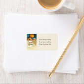 ハッピートリック又はトリーターヴィンテージ住所 シール (インサイチュ)