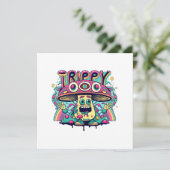 ハッピートリップ(幻覚体験)のようなキノコ 招待状 (スタンド正面)