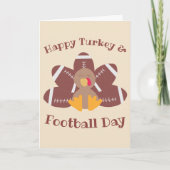 ハッピートルコとサッカーの日 カード (正面)