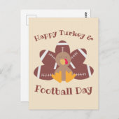 ハッピートルコとサッカーの日 ポストカード (正面/裏面)