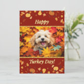 ハッピートルコの日のグリーティングカード サンキューカード (スタンド正面)