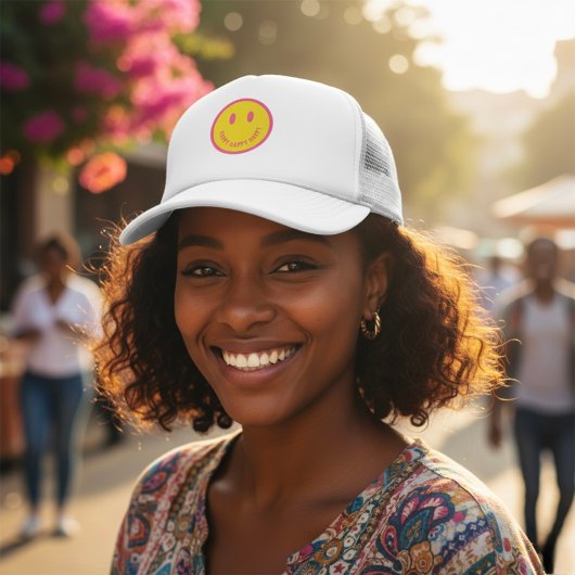 ハッピートルッカー帽 キャップ