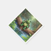 ハッピートルホテル誕生日 スタンダードカクテルナプキン (角)