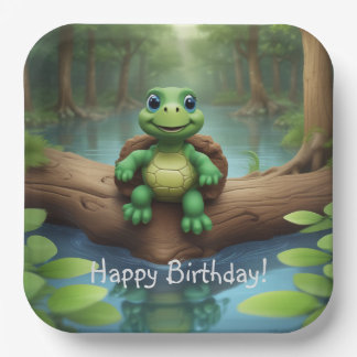 ハッピートルホテル誕生日 ペーパープレート
