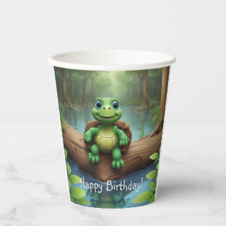 ハッピートルホテル誕生日 紙コップ