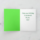 ハッピートルミディアム誕生日カード カード (内部)