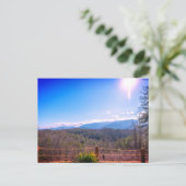 ハッピートレイルからのスモークマウンテンビュー – ハガキ ポストカード (スタンド正面)