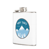 ハッピートレイルのハイキング フラスク (左)