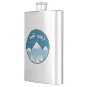 ハッピートレイルのハイキング フラスク (左)