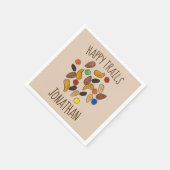 ハッピートレイルキャンピングトレイルミックスバイヨーブリタイアメント スタンダードカクテルナプキン (角)