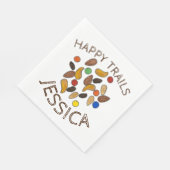 ハッピートレイルキャンピングトレイルミックスバイヨーブリタイアメント スタンダードランチョンナプキン (角)