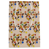 ハッピートレイルキャンピングハイキングアウトドアトレイルミックス ミディアムペーパーバッグ (正面)