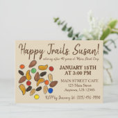 ハッピートレイル遠くにミックス退職後パーティー 招待状 (スタンド正面)