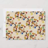 ハッピートレイル遠くにミックス退職後パーティー 招待状 (裏面)