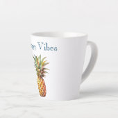 ハッピートロピカルパイナップル カフェラテマグ (右アングル)