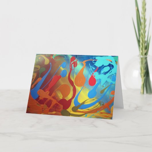 ハッピートークグリーティングカード カード (正面)