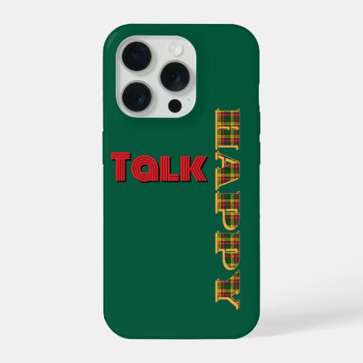 ハッピートークグリーン iPhoneケース (裏面)