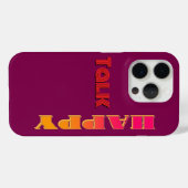 ハッピートークワイン Case-Mate iPhoneケース (裏面 (横))