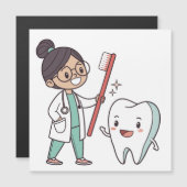 ハッピートースデンタルケアグリーティングカード (正面/裏面)