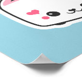 ハッピートーストでかわいいトースター ポスター (角)