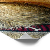 ハッピードイツの羊飼い犬 ポスター (角)