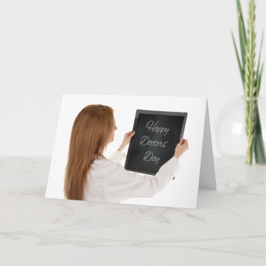 ハッピードクターズデイX線撮影中の女性医師 シーズンカード (正面)