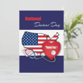 ハッピードクターズ・デイ。アメリカ愛国的カスタム カード (スタンド正面)