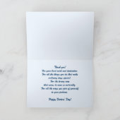 ハッピードクターズ・デイ。カスタマイズ可能なグリーティングカード カード (内部)