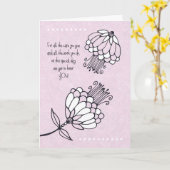 ハッピードクターズ・デイ カード (黄色い花)