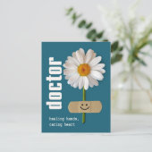 ハッピードクターズ・デイ。笑顔のデイジー ポストカード (スタンド正面)