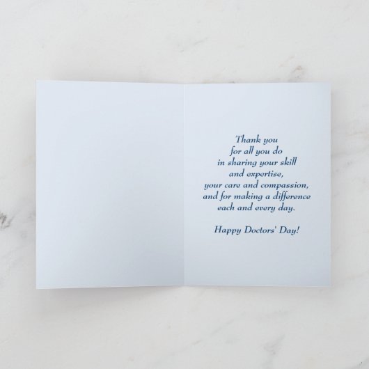 ハッピードクターズ・デイ。笑顔デイジーカスタム カード (内部)