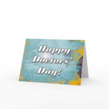 ハッピードクターデイモダン抽象芸術カード