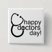 ハッピードクターデー！ 缶バッジ (正面)