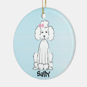 ハッピードグホリデイオーナメント セラミックオーナメント (左)