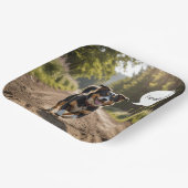 ハッピードッグの匂いお誕生日ケーキ ペーパープレート (傾斜あり)