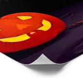 ハッピードッグインハロウィーンテーマ ポスター (角)