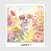 ハッピードッグステッカー シール (シート)