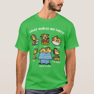 ハッピードッグドッグズドギーボーイ Tシャツ