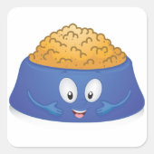 ハッピードッグフード スクエアシール (正面)