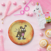 ハッピードッグ紙プレート ペーパープレート (パーティー)