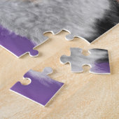 ハッピードッグ顔 ジグソーパズル (側面)