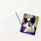 ハッピードッグ顔 ノートブック (内部)