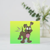 ハッピードッグ ポストカード (スタンド正面)