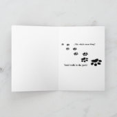 ハッピードッグ・ママの日 カード (内部)