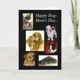 ハッピードッグ・ママの日 カード