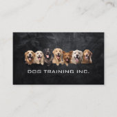 ハッピードッグ | 動物トレーナー 名刺 (正面)