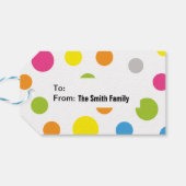 ハッピードツハッピーバースデー ギフトタグ (裏面横)