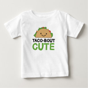 ハッピードハンドドロータコブクワイタコアートデザイン ベビーTシャツ
